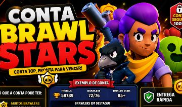 Upo troféus na sua conta do brawl.