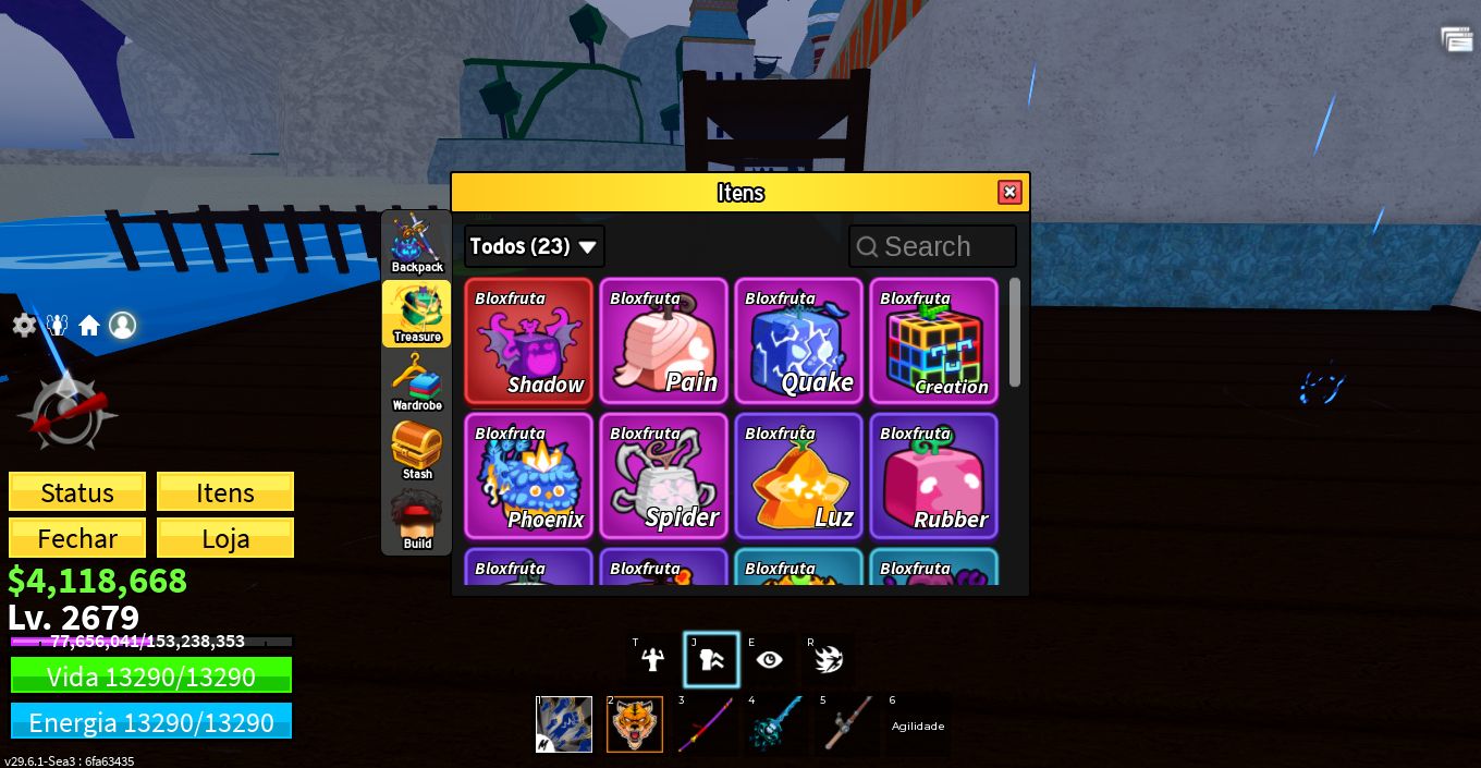 BLOX FRUITS | LVL 2679 | GODHUMAN + SOUL GUITAR | SKINS LIMITADAS