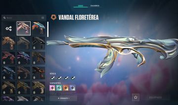 Conta de Valorant Lvl +37 com Vandal Floretérea e +