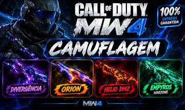 CAMUFLAGEM DIVERGÊNCIA | ORION | HELIO DMZ | EMPYROS WARZONE | MW4.