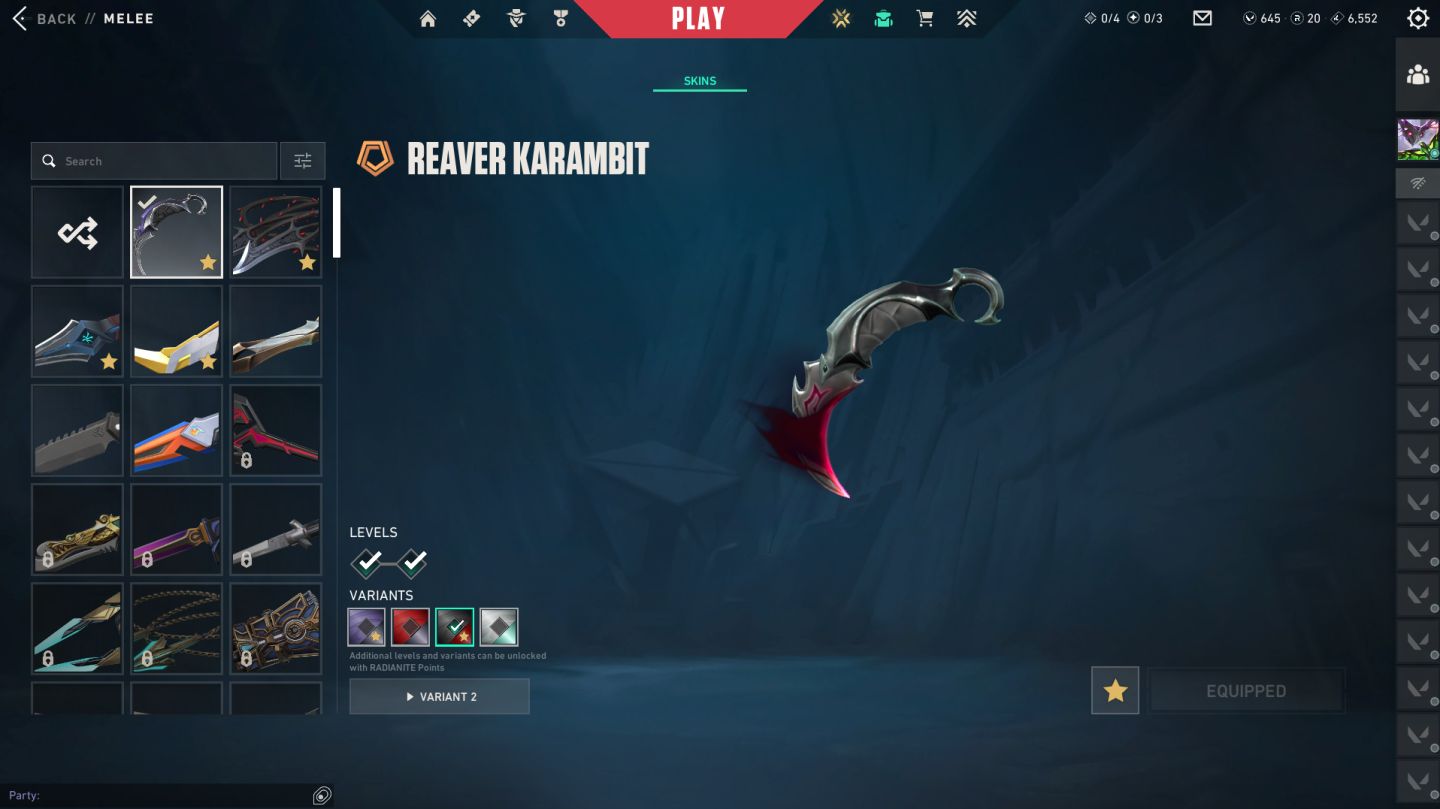 Conta valorant com varias skins ( sem dados de recuperação )