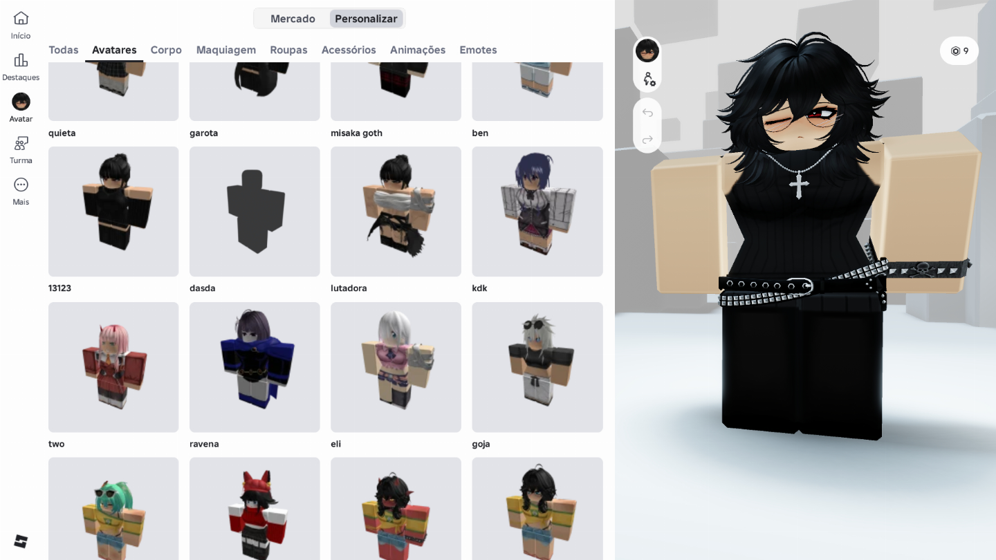 Roblox Feminina Stacked ( Leia a descrição! )