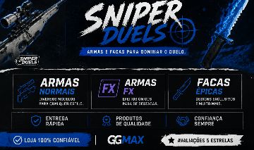 SNIPER DUELS ( DUELO DE SNIPER ) | ARMAS NORMAL E FX, FACAS [ENTREGA RAPIDA ]