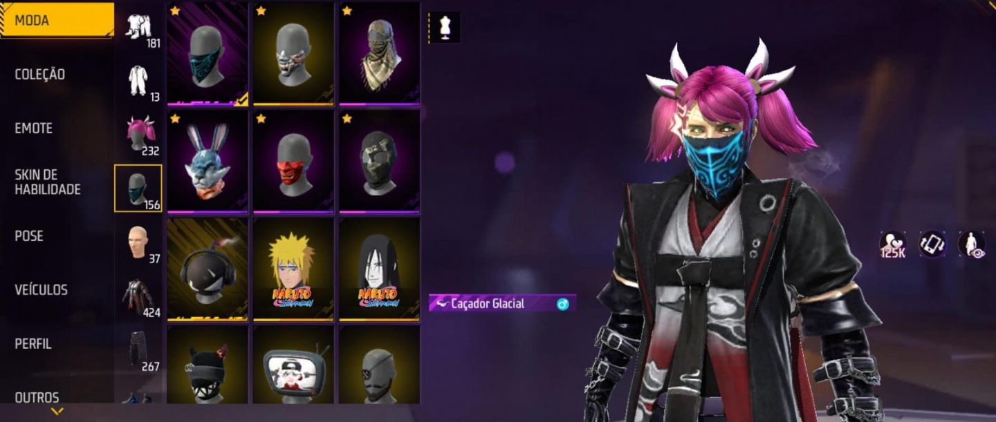 Conta free fire LVL 71 Gemada