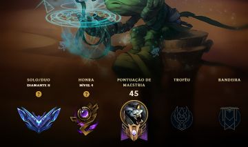 Conta de lol diamante 2 80% de winrate