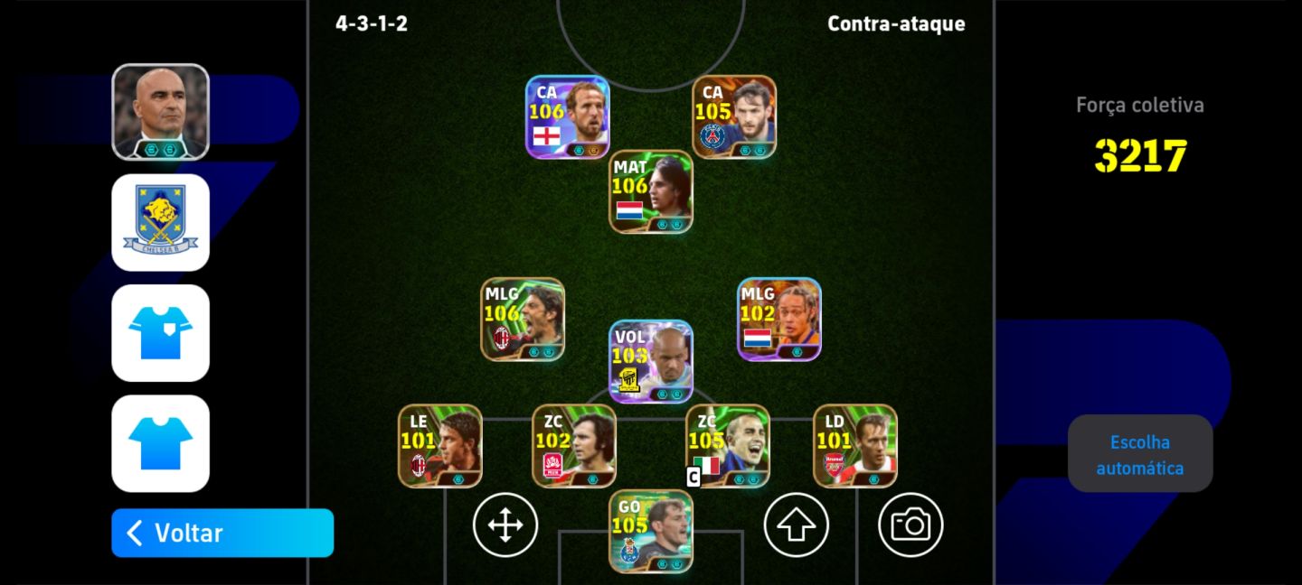 CONTA ANTIGA | CONTA RARA EFOOTBALL