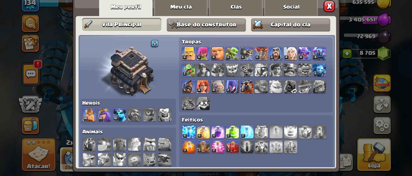 !!! RARA !!! Cv9 Full Perfil lendário !!! RARIDADE !!!
