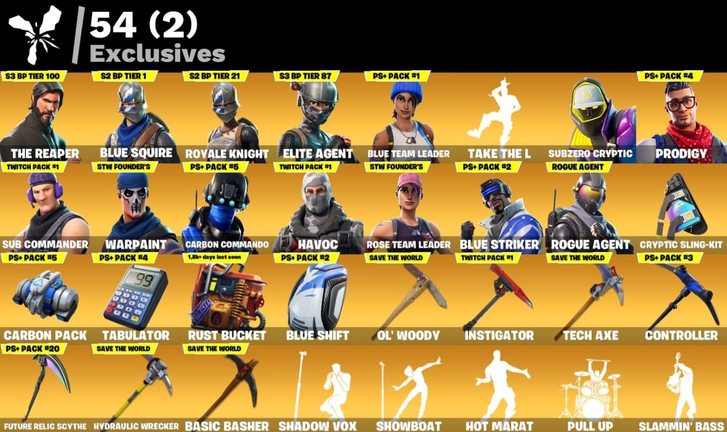 CONTA RARA DE FORTNITE COM STW OG (FARM DE VBUCKS)