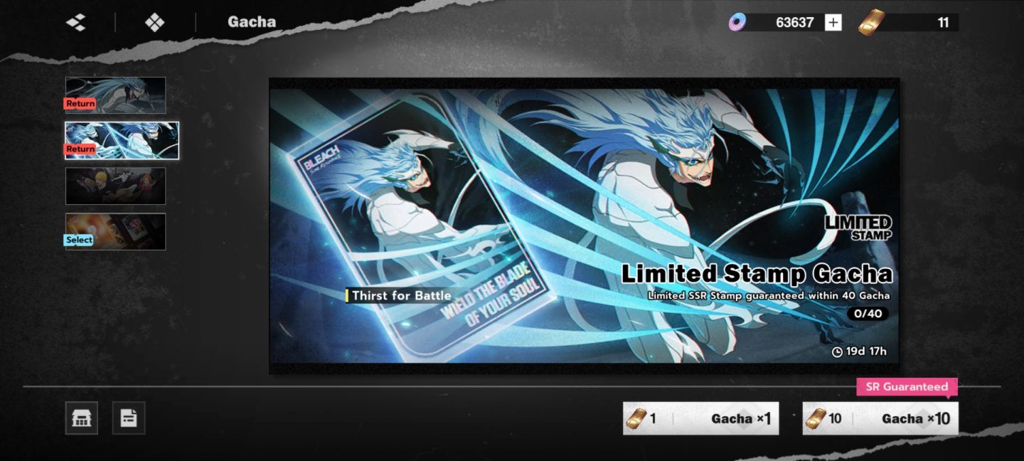 Bleach Soul Resonance | Ichigo True Shikai B1 + Mayuri + 63K Jades | Android