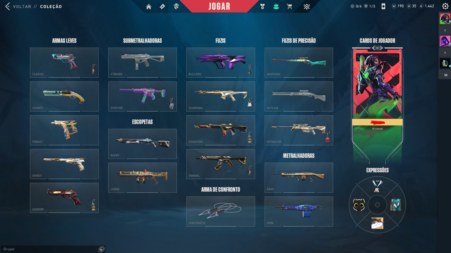 CONTA NO VALORANT FULL ACCESS +30 SKINS