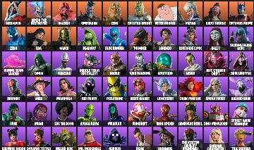 CONTA FORTNITE FA 221 SKINS | HOMER SIMPSON | PETER GRIFFIN | JAKE | IRON SPIDER