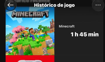 CONTA DA NINTENDO APENAS COM MINECRAFT