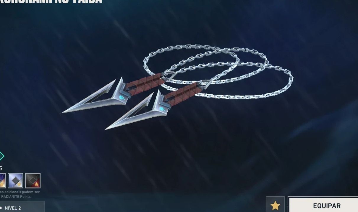 Conta de valorant com 4 skins de faca