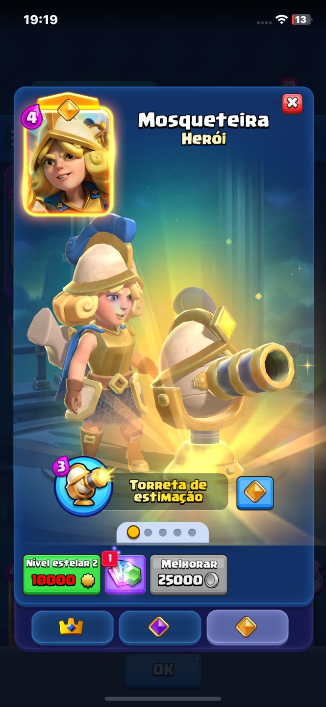 CONTA CLASH ROYALE ARENA 21