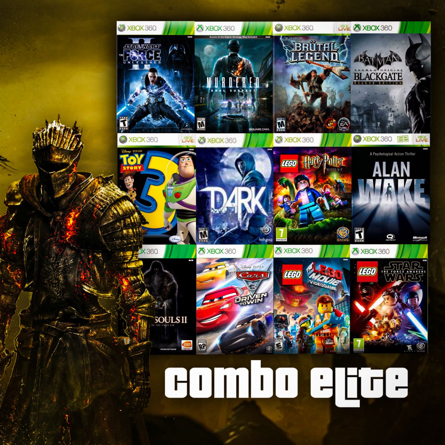 Xbox 360 Mídia Digital Compre 2 Jogo e Leve 3! (Conta Original) Melhores Combos