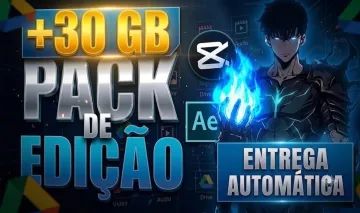 PACK DE EDIÇÃO PREMIUM: Chroma Key, Overlays, SFX & VFX | Premiere,CapCut,After