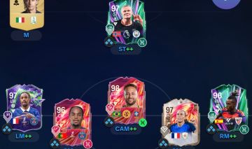 Conta EAFC26 , Divisao Elite, 750k coins caixa e time meta