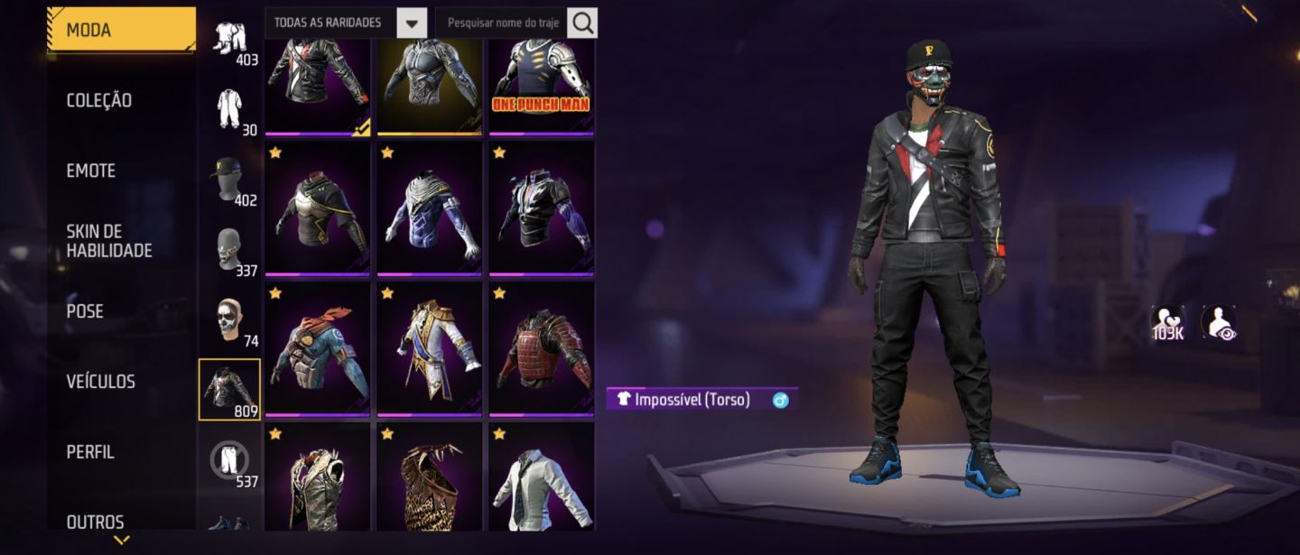 CONTA GEMADA FREE FIRE COM SEGUNDO PASSE E PRIME 8