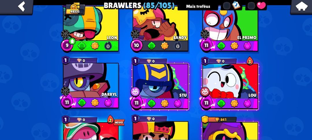 [BRINDE ESPECIAL] Brawl Stars 48K Troféus + Clash Royale 9K Troféus