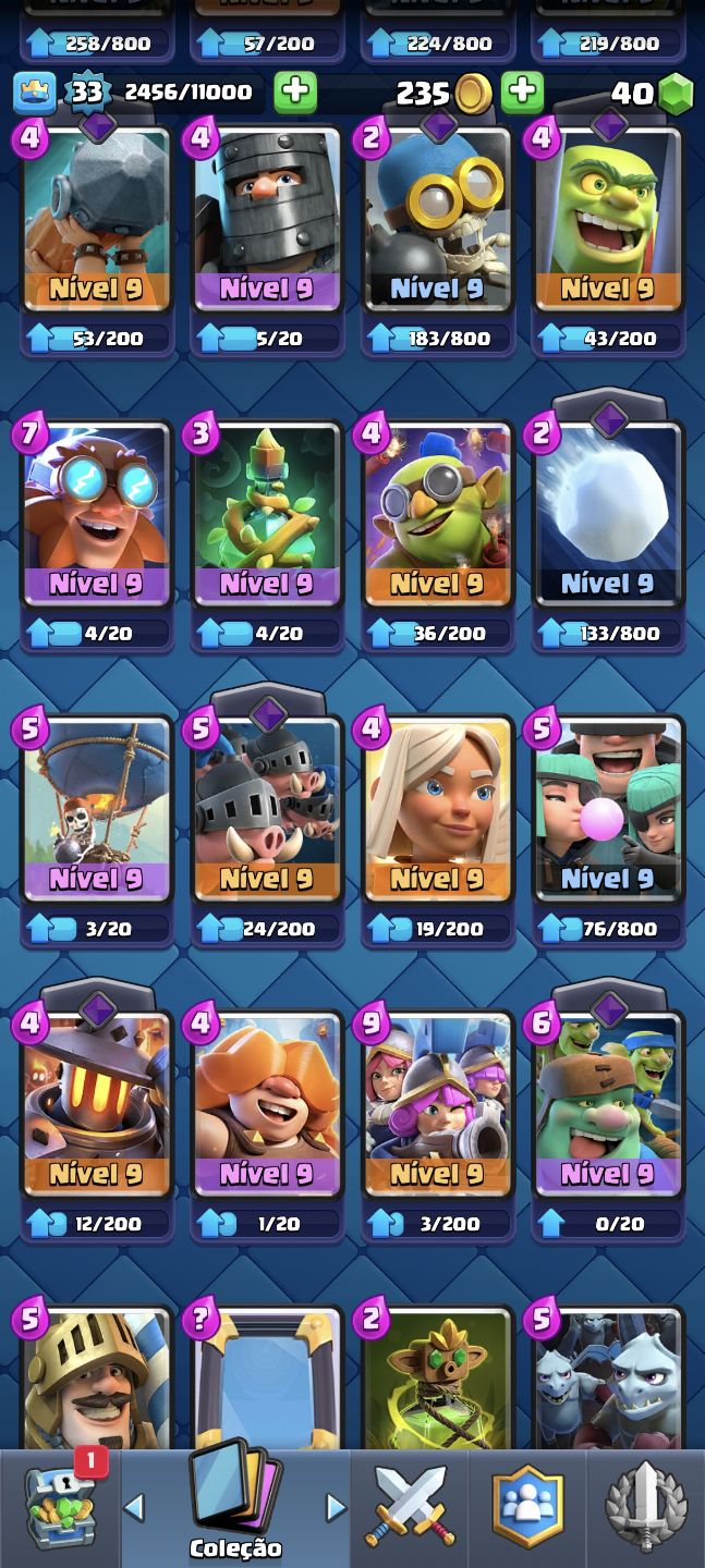 Conta Clash Royale conta rara