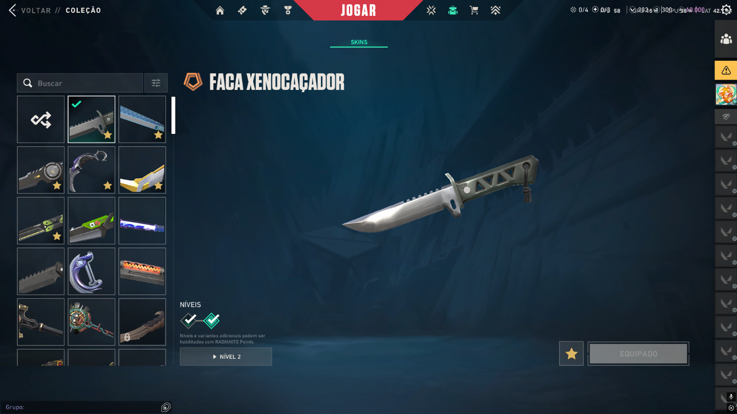 CONTA DE VALORANT +DE R$2800 GASTOS EX D1