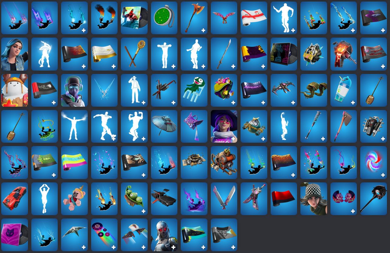CONTA FORTNITE RARA / 232 SKINS / ÚNICO DONO / FULL ACESSO / SALVE O MUNDO OG