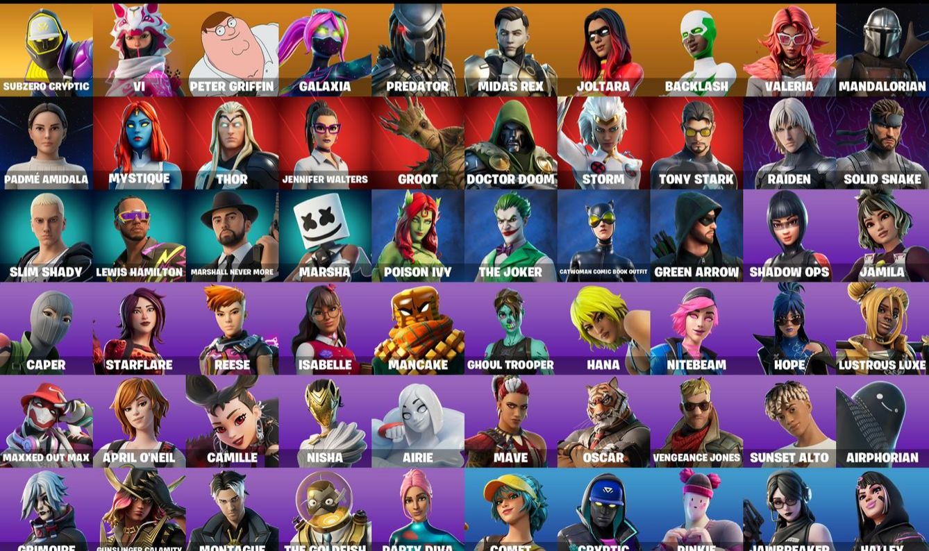 Conta Epic Games Fortnite BR Com Skins + Cosméticos Full Acesso!