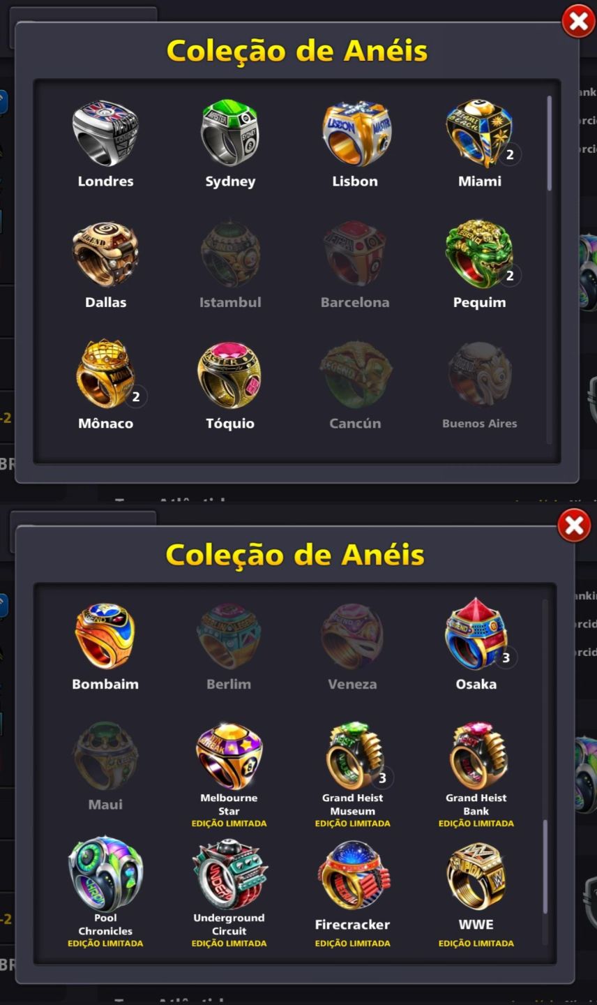 CONTA 8 BALL ANEL DE OSAKA