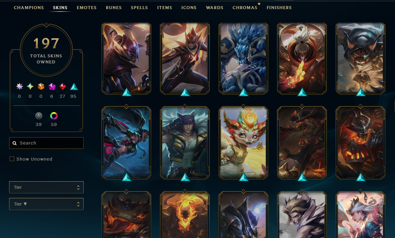 Conta League of Legends / Conta valorant /+200 skins / Full acesso