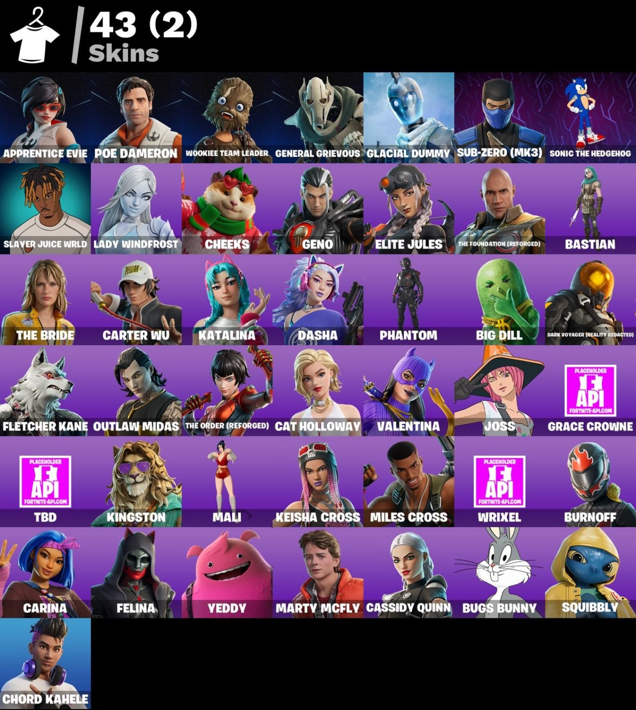 CONTA DE FORTNITE COM 43 SKINS | Sub-Zero (MK3) | PROMOÇÃO!