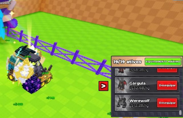 Conta focada roube um ovo 4t, 180b speed e com 8 divinos