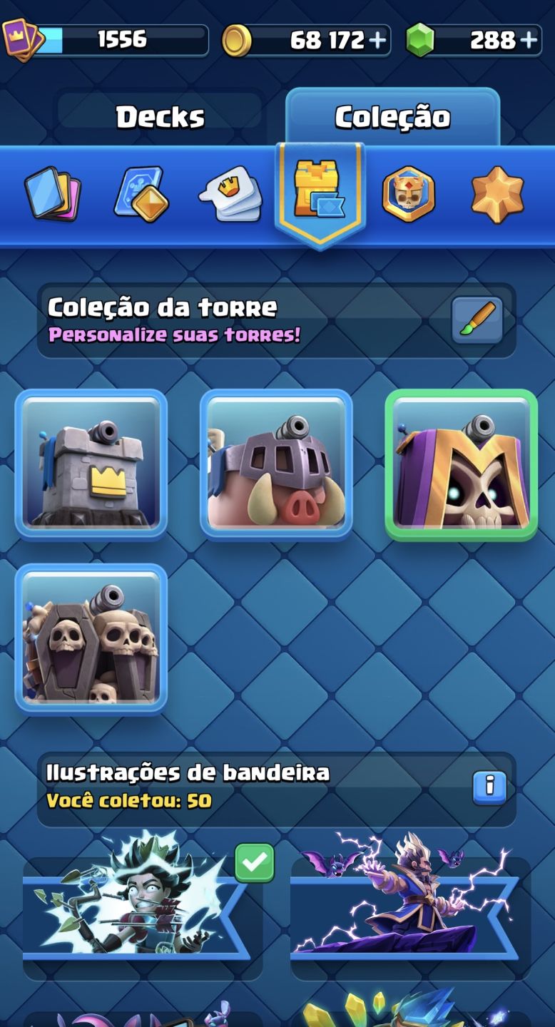Conta Clash Royale 14K Troféus
