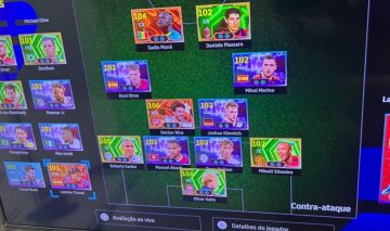 CONTA EFOOTBALL PARA COMEÇAR BEM (Roberto Carlos 105 , Rice 106, Mané 104PS4/PS5