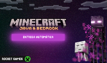 MINECRAFT JAVA+BEDROCK ORIGINAL ENTREGA AUTOMÁTICA
