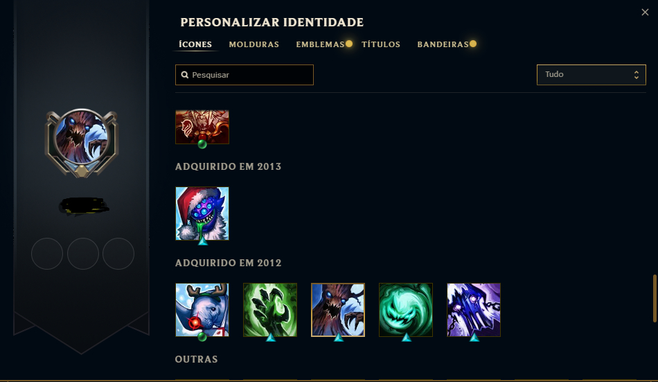 CONTA HANDLEVEL SEASON 2 MASTER 300+ PONTOS