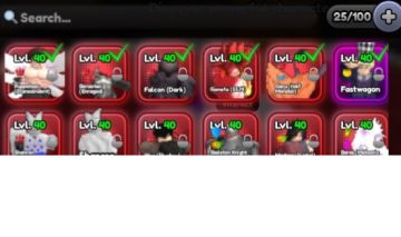 CONTA PERFEITA COM TODOS PERSONAGENS DO JOGO 7 SUPERIOR NO ANIME SQUADRON