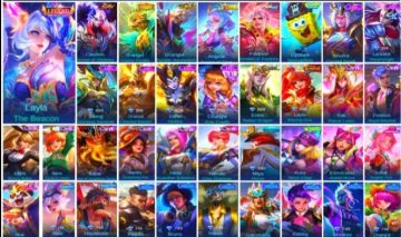 Conta Mobile Legends Lendary | 150+ Skins | 50+ Heróis | Legend Layla