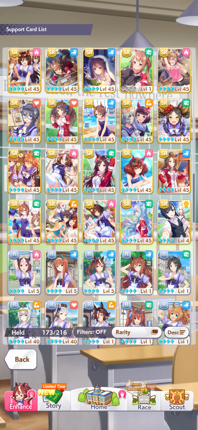 Conta Umamusume Global Rank S4 256kk Power Competitivo e Pronta pra Meta!