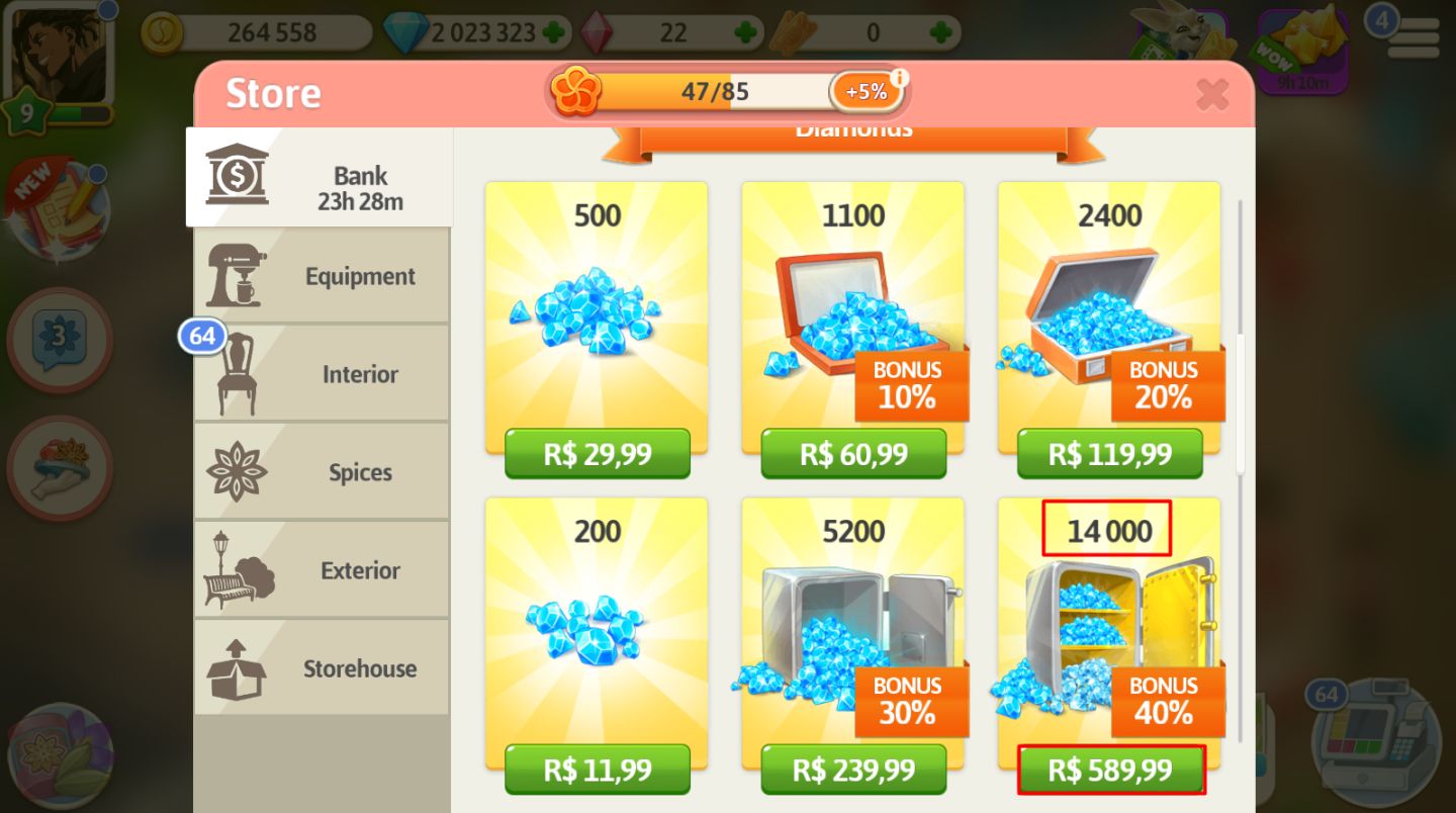 MY CAFÉ RECIPES & STORIES | CONTA COM MAIS DE 2 MILHÕES DE DIAMANTES | 40% OFF