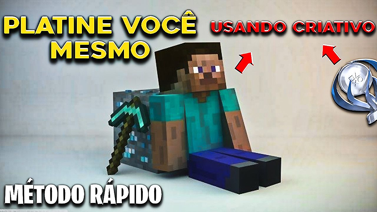 MINECRAFT -TUDO PELO CRIATIVO- PLAYSTATION !