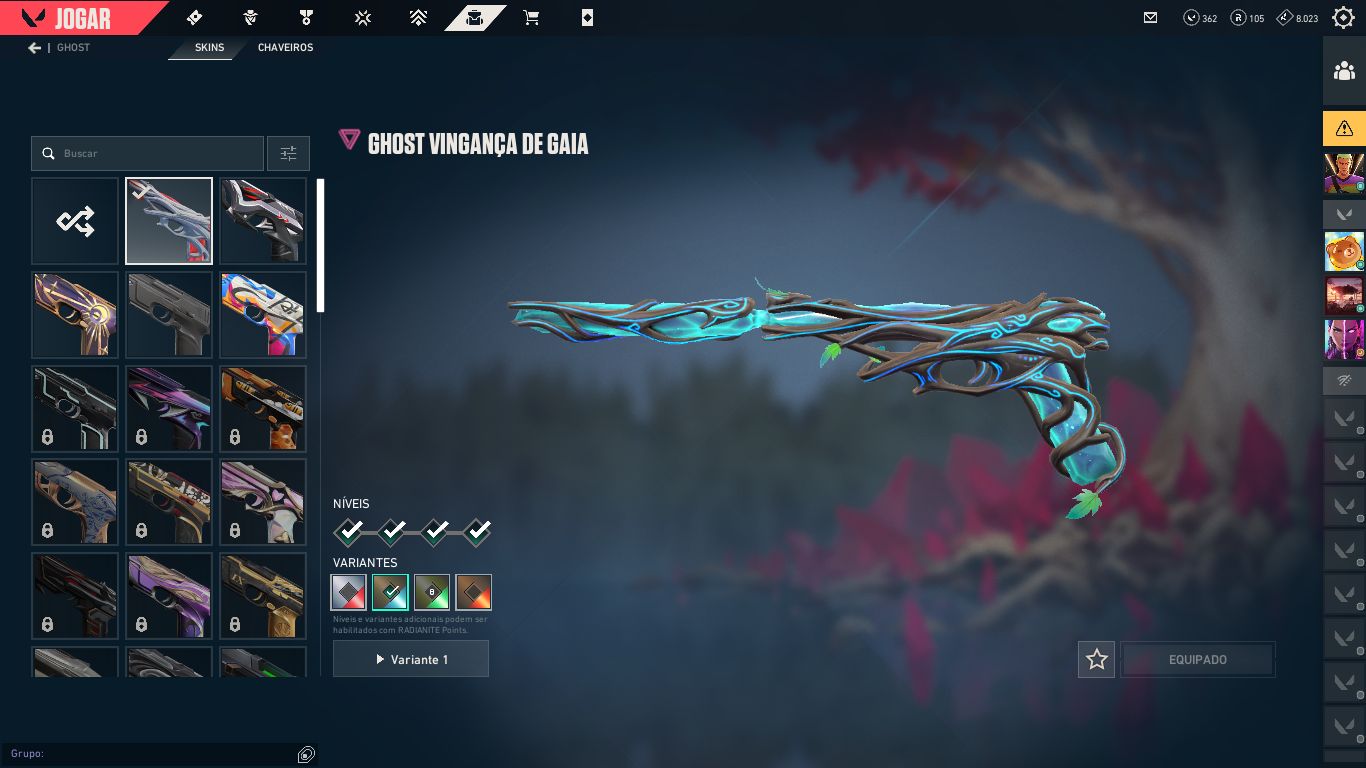 CONTA VALORANT | DONO ORIGINAL | COLEÇÃO DE SKINS