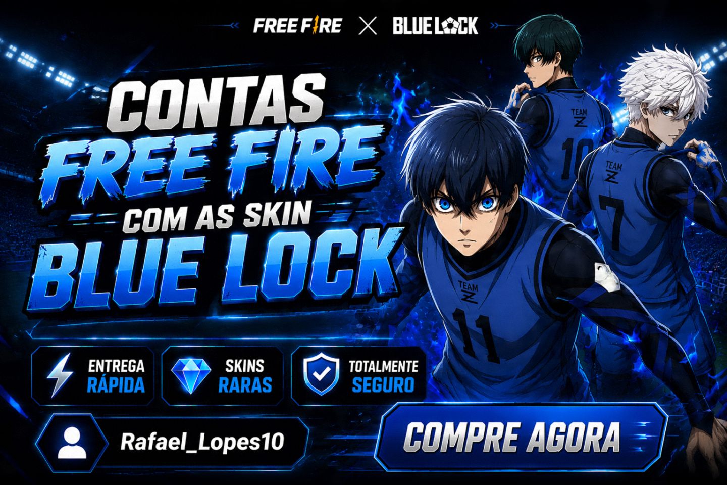 MENOR PREÇO! CONTAS FREE FIRE COM CALÇA ANGELICAL, NARUTO, ECLIPSE SOLAR, SASUKE