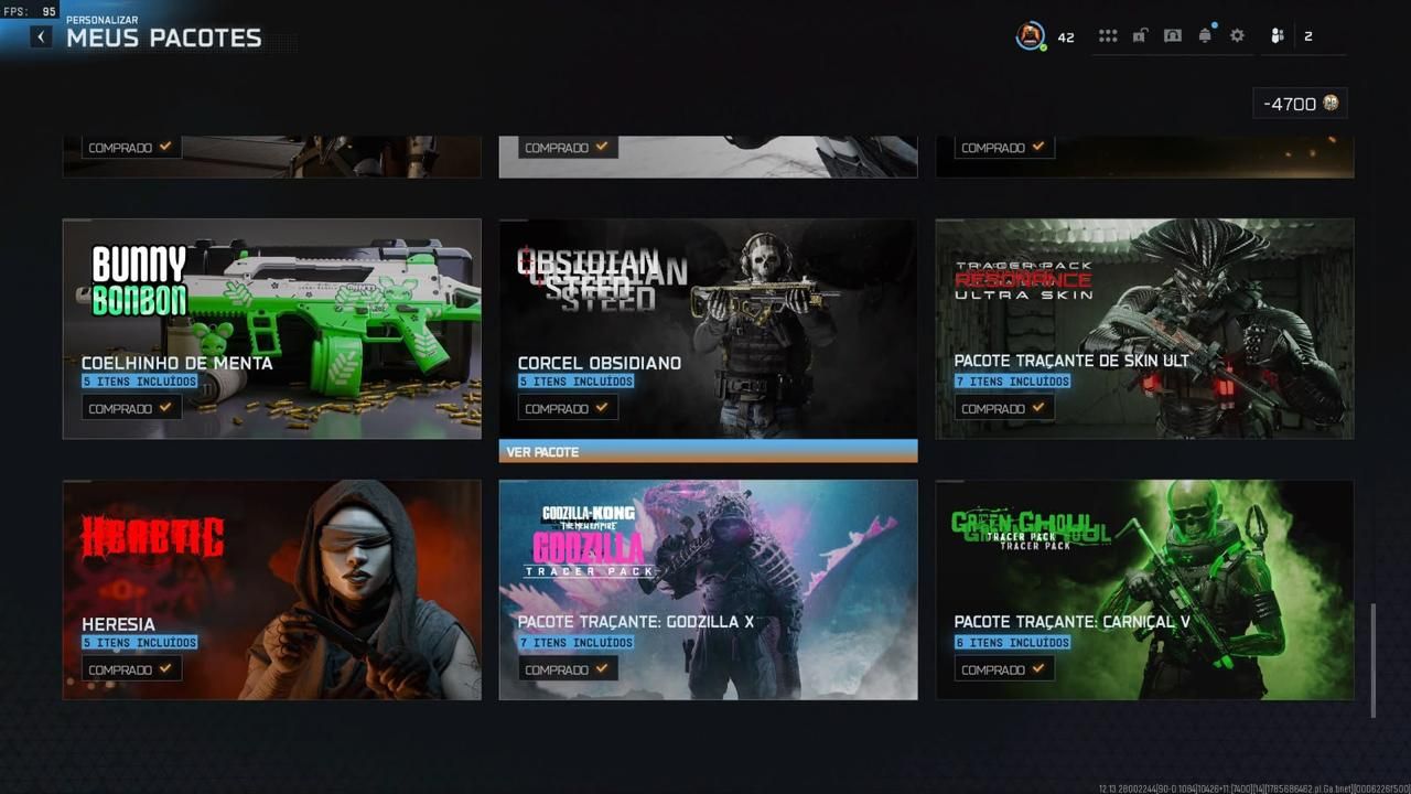 CONTA COMPLETA WARZONE