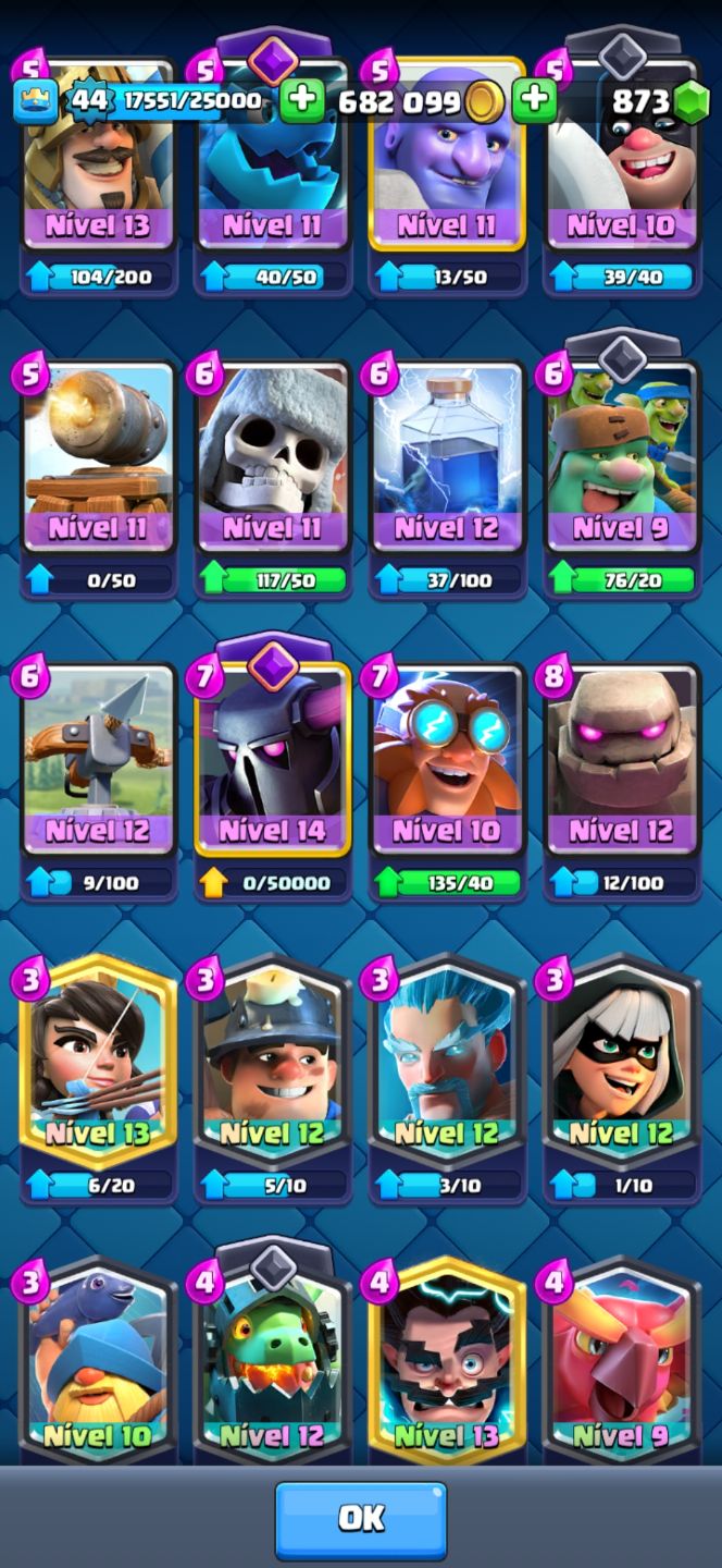 Conta rara de Clash Royale à Venda