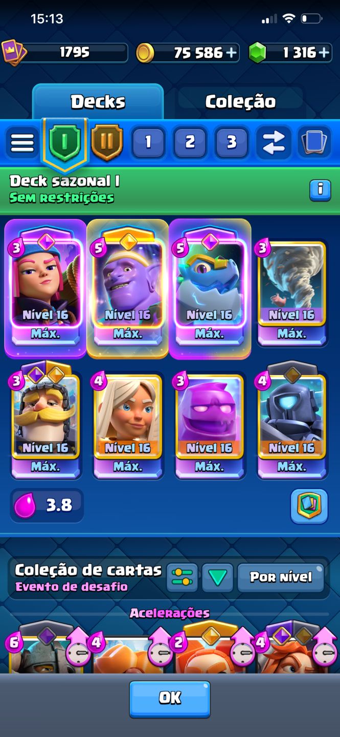 CONTAS CLASH ROYALE FULL