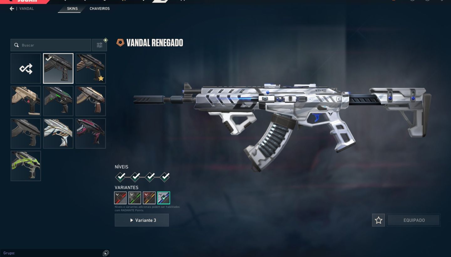Conta top 3 vandal , 3 facas , 2 phantom , 2 sheriff e etc... conta full acesso