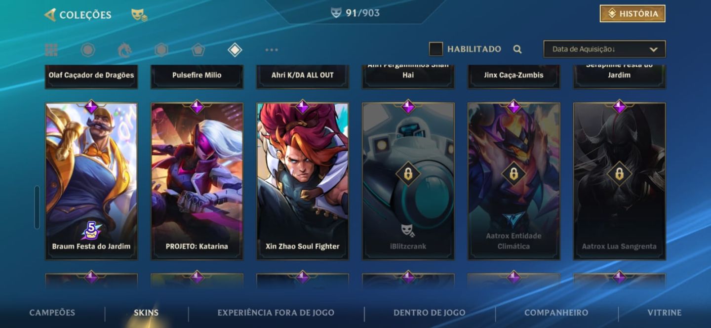 Kaisa Porsche, Mf profundezas e muitas skins, pra sair logo