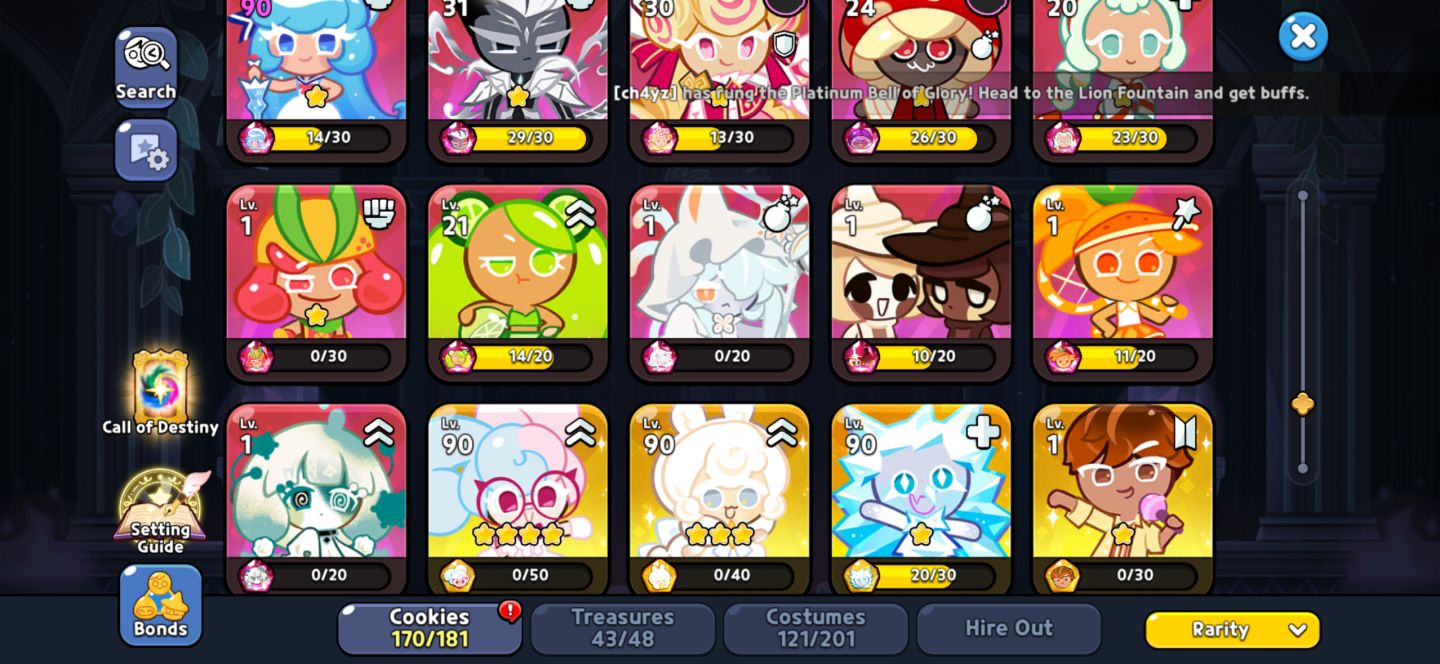 Conta de cookie run upada