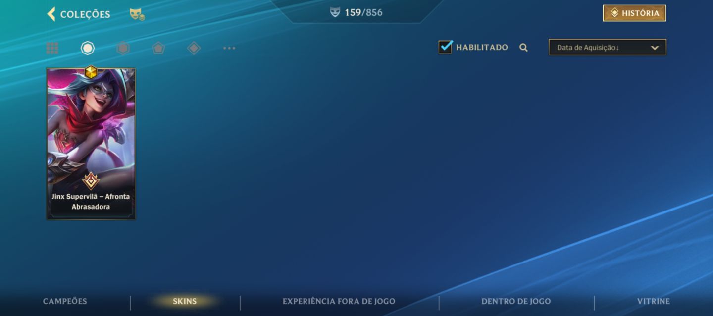 Conta de Wild Rift - Muita skin - Mestre 2 atualmente - SKINS DE PASSE!