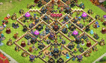 Clash of Clans CV17 Quase Full + 26 Skins + 3 Paisagens + Extras